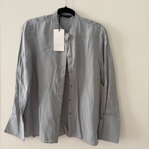 Zara Men's Light Gray Shirt Jacket